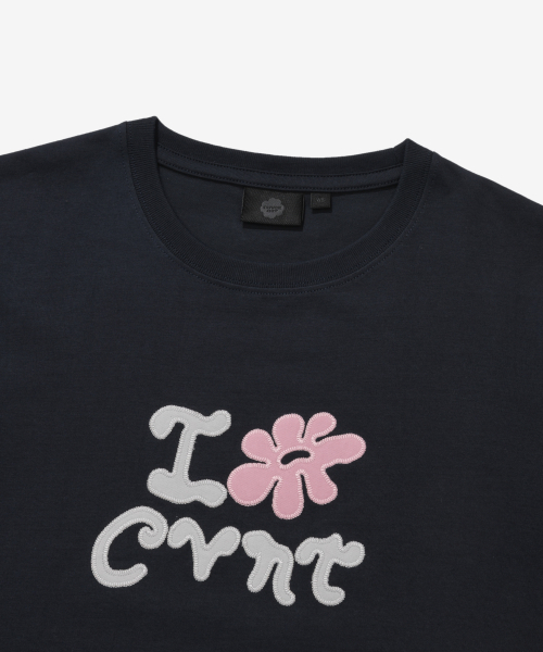 COVERNAT WOMAN（カバーナットウーマン）の「ウーマン CVNT クローバーTシャツ ネイビー（Tシャツ/カットソー・レディース・その他・WS/WM）」の7枚目の写真