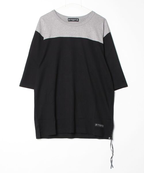mastermind JAPAN(マスターマインド)の「FOOTBALL TEE(Tシャツ/カットソー・メンズ・ホワイト系その他/グレー系その他・XL)」の2枚目の写真