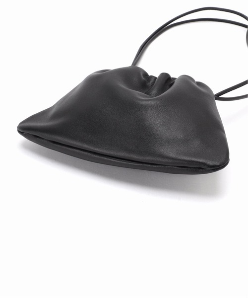 journal standard L'essage（ジャーナルスタンダードレサージュ）の「Bucket Baggage/バケットバゲージ Ball Charm Soft Mini バッグ（ショルダーバッグ・レディース・ブラウン/ブラック/ベージュ・FREE）」の19枚目の写真