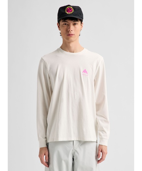 BURTON（バートン）の「ライトウェイト ジャージー 長袖 Tシャツ（Tシャツ/カットソー・メンズ・ホワイト・M/L/XL/S）」の2枚目の写真