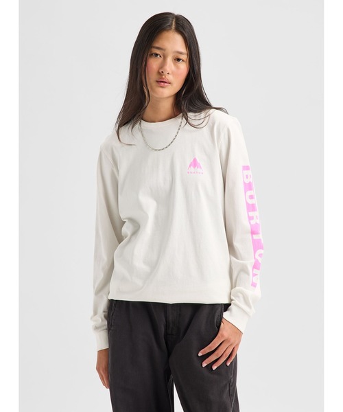BURTON（バートン）の「ライトウェイト ジャージー 長袖 Tシャツ（Tシャツ/カットソー・メンズ・ホワイト・M/L/XL/S）」の6枚目の写真