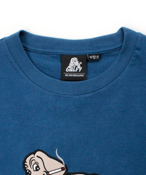 GALFY(ガルフィー)の「【GALFY/ガルフィー】復刻喫煙所 Tee(Tシャツ/カットソー・メンズ・ホワイト/ネイビー/ブラック・L/M/XL)」の10枚目の写真