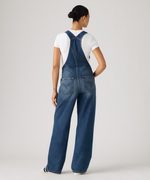 Levi's（リーバイス）の「Levi's/リーバイス バギー オーバーオール（サロペット/オーバーオール・レディース・ダークインディゴブルー・M/S/XS）」の3枚目の写真
