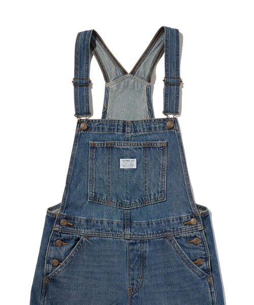 Levi's（リーバイス）の「Levi's/リーバイス バギー オーバーオール（サロペット/オーバーオール・レディース・ダークインディゴブルー・M/S/XS）」の6枚目の写真