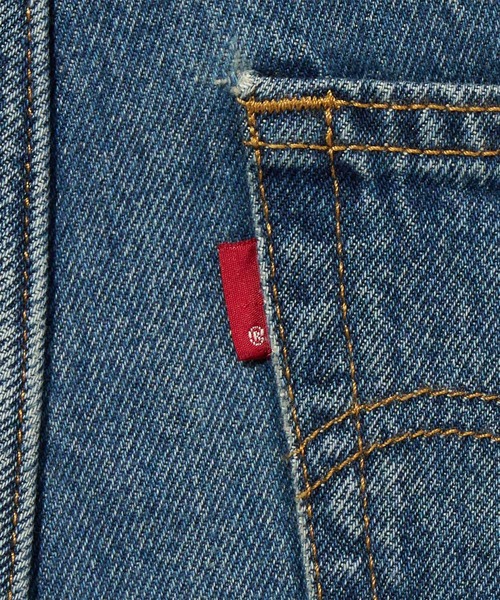 Levi's（リーバイス）の「Levi's/リーバイス バギー オーバーオール（サロペット/オーバーオール・レディース・ダークインディゴブルー・M/S/XS）」の7枚目の写真