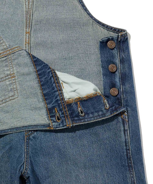 Levi's（リーバイス）の「Levi's/リーバイス バギー オーバーオール（サロペット/オーバーオール・レディース・ダークインディゴブルー・M/S/XS）」の9枚目の写真