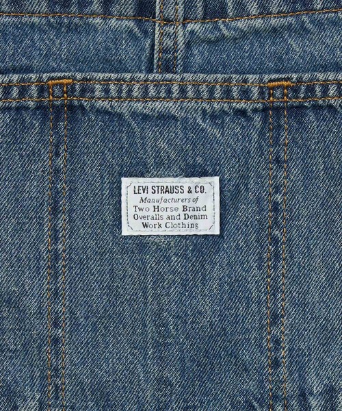 Levi's（リーバイス）の「Levi's/リーバイス バギー オーバーオール（サロペット/オーバーオール・レディース・ダークインディゴブルー・M/S/XS）」の13枚目の写真
