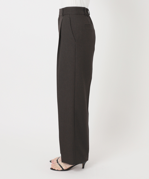 Spick & Span(スピックアンドスパン)の「《セットアップ可》メランジタックイージーパンツ(スラックス・レディース・ブラウン・38/36/34)」の9枚目の写真