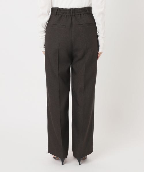 Spick & Span(スピックアンドスパン)の「《セットアップ可》メランジタックイージーパンツ(スラックス・レディース・ブラウン・38/36/34)」の10枚目の写真