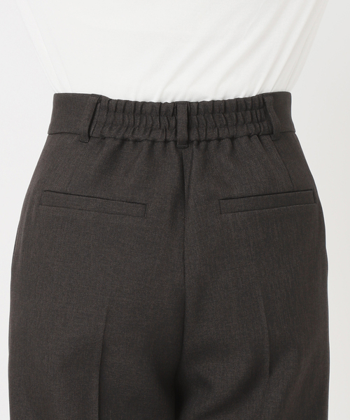 Spick & Span(スピックアンドスパン)の「《セットアップ可》メランジタックイージーパンツ(スラックス・レディース・ブラウン・38/36/34)」の13枚目の写真