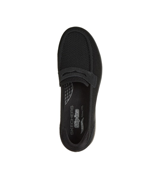 SKECHERS(スケッチャーズ)の「ハンズフリー スリップインズ:アーチフィット Nジョイ アレクサンドラ(ローファー・レディース・ブラック・23cm/23.5cm/24cm/24.5cm)」の5枚目の写真