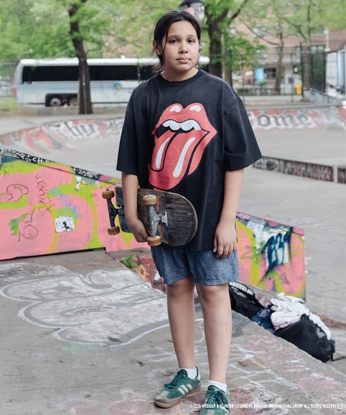 F-LAGSTUF-F(フラグスタフ)の「F-LAGSTUF-F SPLIT TONGUE S/S T-SHIRT(THE ROLLING STONES)(Tシャツ/カットソー・メンズ・ホワイト/ブラック・MEDIUM/LARGE)」の5枚目の写真