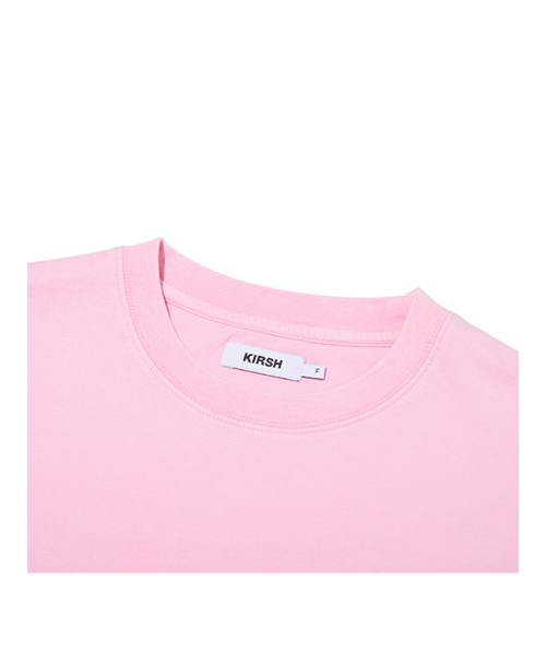 KIRSH（キルシー）の「ワーディングルーズフィットピグメントTシャツ[ライトピンク]（Tシャツ/カットソー・メンズ・その他・FREE）」の3枚目の写真