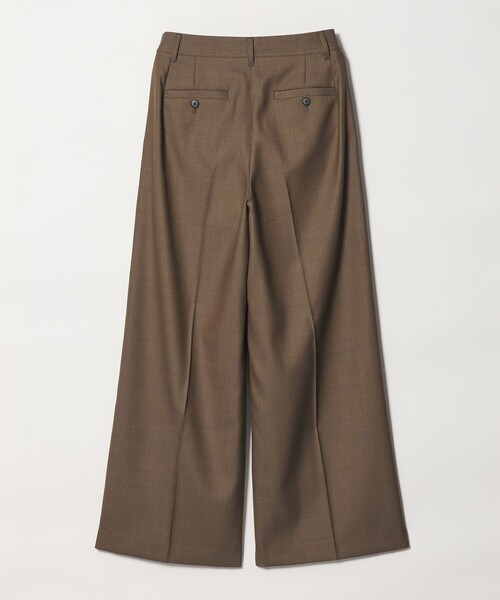 green label relaxing（グリーンレーベルリラクシング）の「＜SEASONAL COLLECTION＞2タック ワイドパンツ（スラックス・レディース・ベージュ/ブラック/ブラウン・40/38/36）」の7枚目の写真