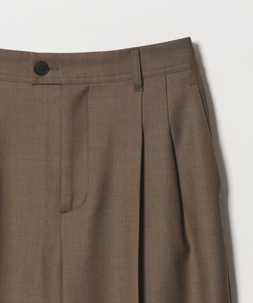 green label relaxing（グリーンレーベルリラクシング）の「＜SEASONAL COLLECTION＞2タック ワイドパンツ（スラックス・レディース・ベージュ/ブラック/ブラウン・40/38/36）」の8枚目の写真