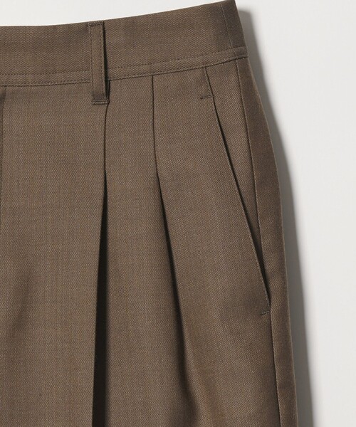 green label relaxing（グリーンレーベルリラクシング）の「＜SEASONAL COLLECTION＞2タック ワイドパンツ（スラックス・レディース・ベージュ/ブラック/ブラウン・40/38/36）」の9枚目の写真