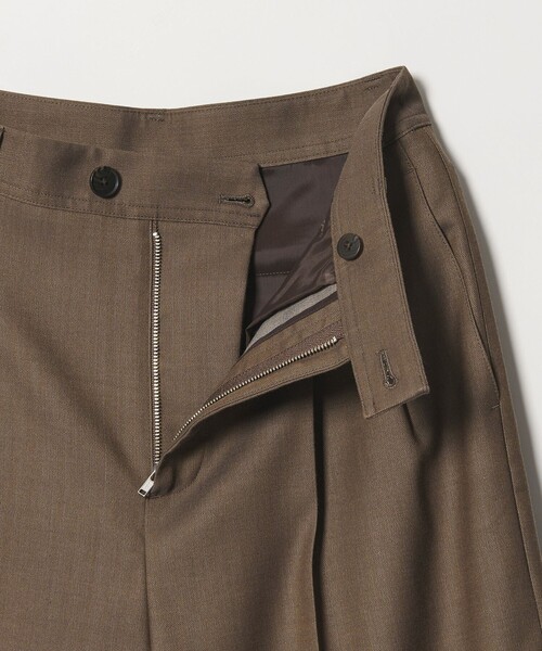 green label relaxing（グリーンレーベルリラクシング）の「＜SEASONAL COLLECTION＞2タック ワイドパンツ（スラックス・レディース・ベージュ/ブラック/ブラウン・40/38/36）」の11枚目の写真