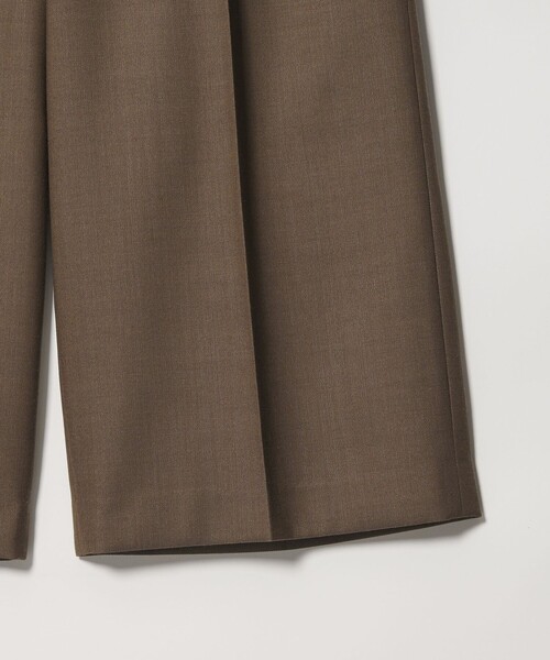 green label relaxing（グリーンレーベルリラクシング）の「＜SEASONAL COLLECTION＞2タック ワイドパンツ（スラックス・レディース・ベージュ/ブラック/ブラウン・40/38/36）」の12枚目の写真