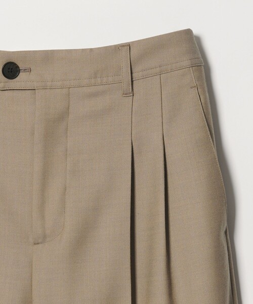 green label relaxing（グリーンレーベルリラクシング）の「＜SEASONAL COLLECTION＞2タック ワイドパンツ（スラックス・レディース・ベージュ/ブラック/ブラウン・40/38/36）」の18枚目の写真
