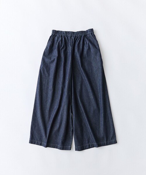 conges payes ADIEU TRISTESSE(コンジェ ペイエ アデュートリステス)の「ガウチョパンツ(その他パンツ・レディース・ブラウン/インディゴブルー・38)」の1枚目の写真