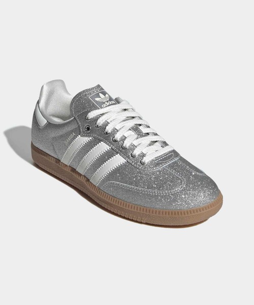 adidas(アディダス)の「サンバ OG W / SAMBA OG W / アディダスオリジナルス adidas Originals(スニーカー・レディース・グレー・24.5cm/25.5cm/26.0cm/26.5cm/27.0cm/22.0cm/22.5cm/23.0cm/23.5cm/24.0cm/25.0cm)」の4枚目の写真