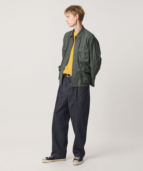 BEAUTY&YOUTH UNITED ARROWS(ビューティーアンドユースユナイテッドアローズ)の「ハイツイスト デニム パンツ スタンダード NO.9(デニムパンツ・メンズ・ネイビー・M/S/L/XL)」の9枚目の写真
