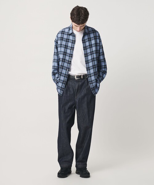 BEAUTY&YOUTH UNITED ARROWS(ビューティーアンドユースユナイテッドアローズ)の「ハイツイスト デニム パンツ スタンダード NO.9(デニムパンツ・メンズ・ネイビー・M/S/L/XL)」の10枚目の写真