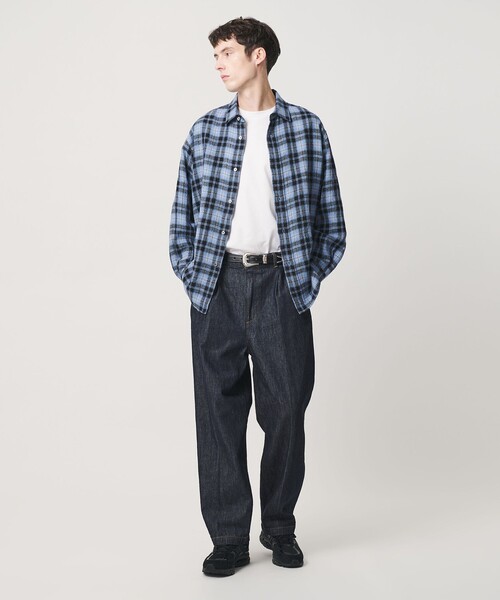 BEAUTY&YOUTH UNITED ARROWS(ビューティーアンドユースユナイテッドアローズ)の「ハイツイスト デニム パンツ スタンダード NO.9(デニムパンツ・メンズ・ネイビー・M/S/L/XL)」の11枚目の写真