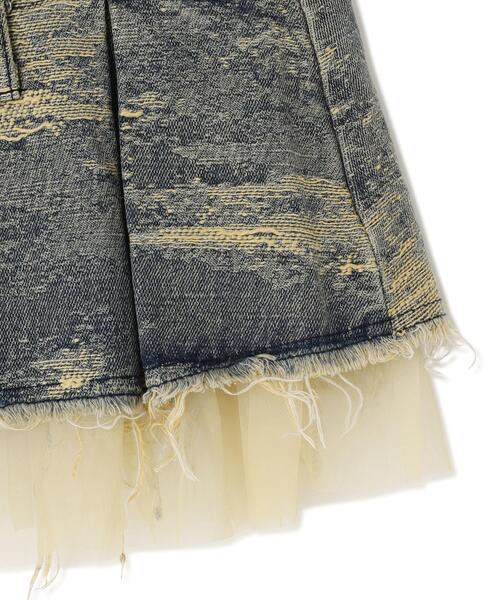 L.H.P(エルエイチピー)の「MAVYTH/メヴィス/DENIM PLEATS MINI SKIRT(スカート・レディース・その他4・M/L)」の9枚目の写真