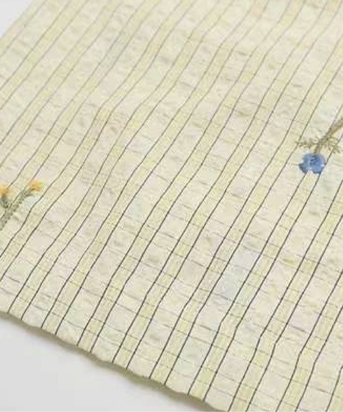 U:UME(ユーム)の「Retro Floral Embroidery Shirt(シャツ/ブラウス・メンズ・イエロー/ピンク・MEDIUM/LARGE/X-LARGE)」の3枚目の写真