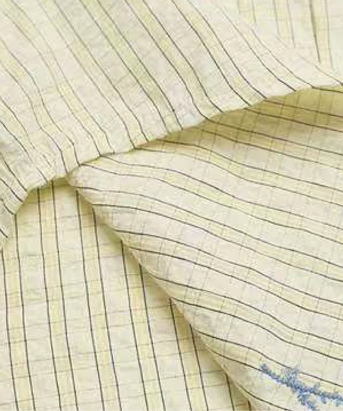 U:UME(ユーム)の「Retro Floral Embroidery Shirt(シャツ/ブラウス・メンズ・イエロー/ピンク・MEDIUM/LARGE/X-LARGE)」の4枚目の写真