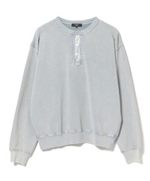 スノーウォッシュ ヘンリーネック スウェット