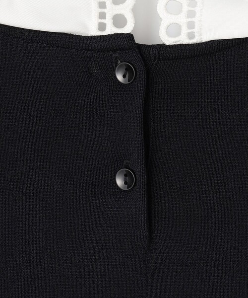 TOCCA(トッカ)の「BIG COLLAR DREAM ニット(ニット/セーター・レディース・ブラック系/アイボリー系・SMALL/MEDIUM)」の19枚目の写真