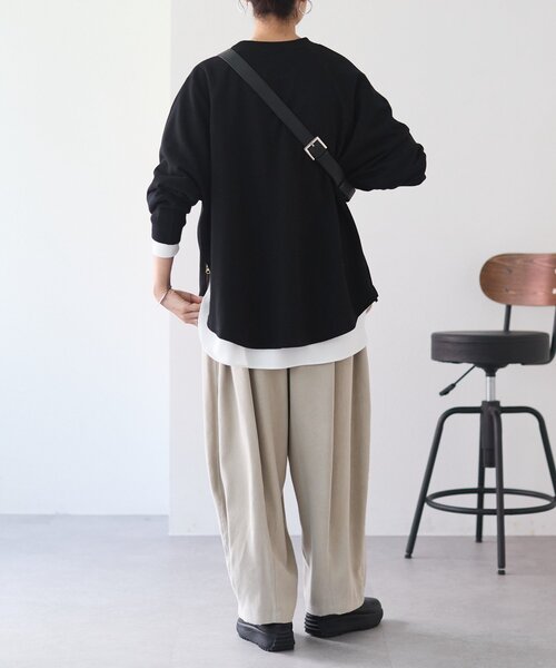 BEARDSLEY(ビアズリー)の「フェイクスエードバレルパンツ(その他パンツ・レディース・グレー/キャメル・0/1/2)」の20枚目の写真