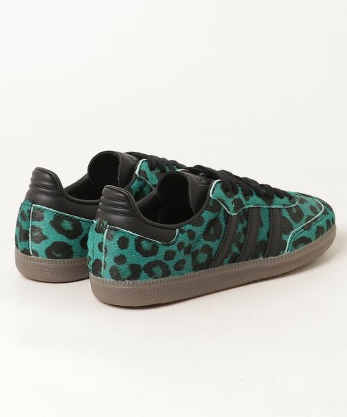 adidas（アディダス）の「サンバ / SAMBA / アディダスオリジナルス adidas Originals（スニーカー・レディース・ブラック×グリーン・27.5cm/25.0cm/24.5cm/24.0cm/23.5cm/23.0cm）」の9枚目の写真