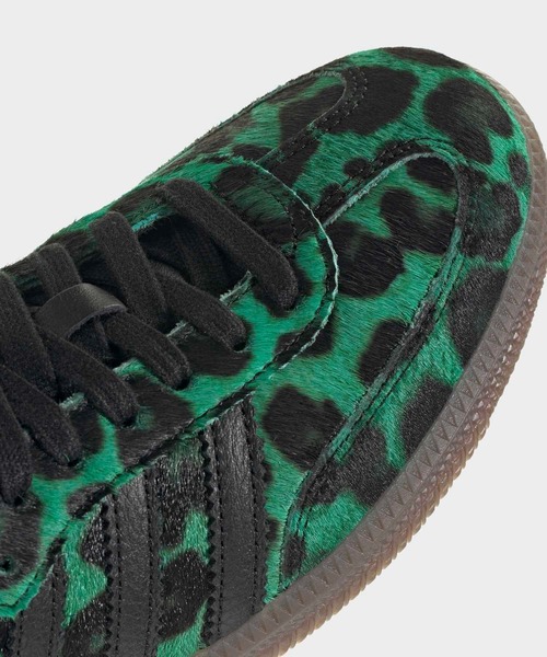 adidas（アディダス）の「サンバ / SAMBA / アディダスオリジナルス adidas Originals（スニーカー・レディース・ブラック×グリーン・27.5cm/25.0cm/24.5cm/24.0cm/23.5cm/23.0cm）」の7枚目の写真