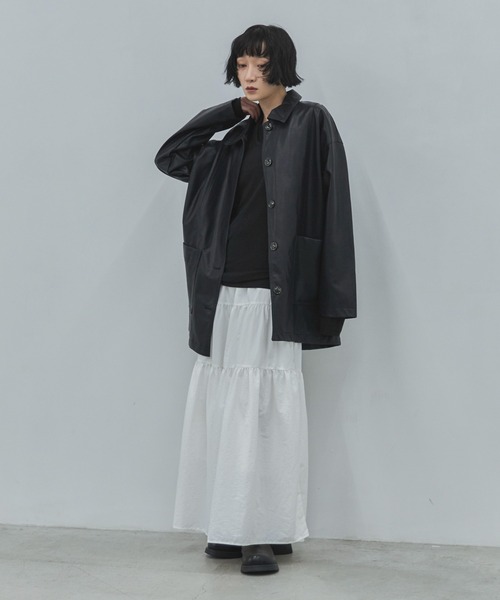 feepur(フェピュール)の「ホルターレイヤードセットロンTee(Tシャツ/カットソー・レディース・アイボリー/ブラック・MEDIUM)」の13枚目の写真