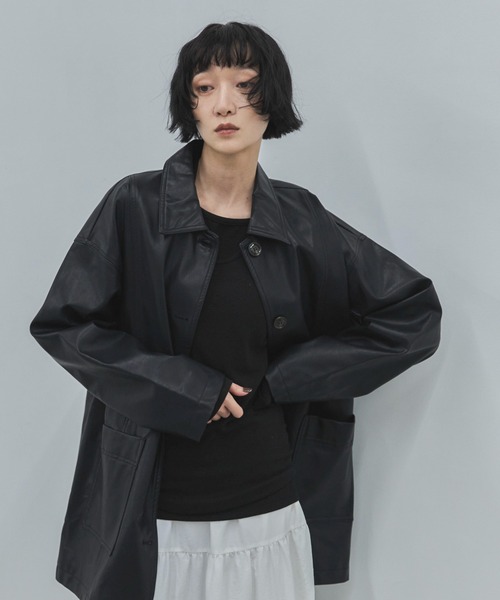 feepur(フェピュール)の「ホルターレイヤードセットロンTee(Tシャツ/カットソー・レディース・アイボリー/ブラック・MEDIUM)」の14枚目の写真