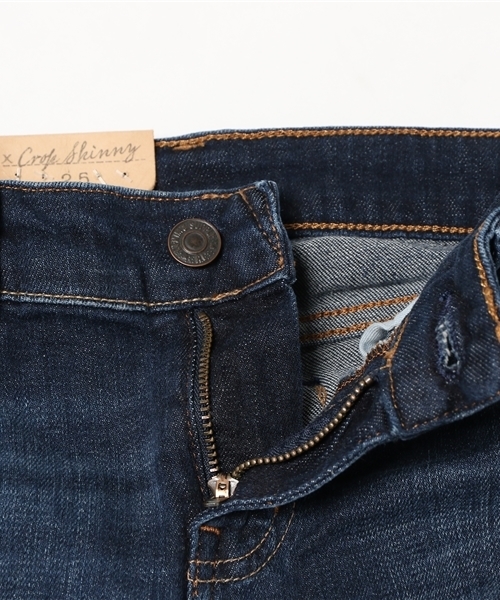 Denim & Supply Ralph Lauren（デニムアンドサプライラルフローレン）の「Frey クロップド スキニー ジーンズ（デニムパンツ・レディース・ブルー・24/28/25/27/26/29）」の13枚目の写真