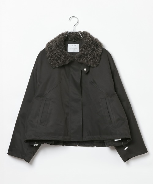 BAYFLOW(ベイフロー)の「プードルファーショートブルゾン(ブルゾン・レディース・ブラック/カーキ・SMALL/MEDIUM)」の19枚目の写真