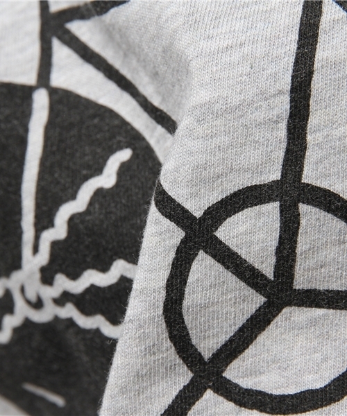 Levi's（リーバイス）の「COMMUTERドロップヘムプリントTシャツ（LONDON）（Tシャツ/カットソー・メンズ・ライトグレー・SMALL/MEDIUM/X-SMALL）」の9枚目の写真