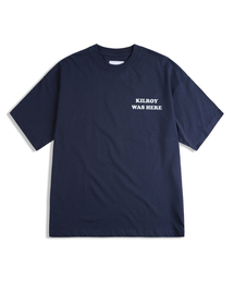 MUDSALT（マッドソルト）の「KILROY グラフィック半袖Tシャツ ネイビー（Tシャツ/カットソー）」