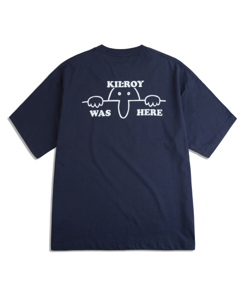 MUDSALT（マッドソルト）の「KILROY グラフィック半袖Tシャツ ネイビー（Tシャツ/カットソー・レディース・その他・1/2/3）」の2枚目の写真