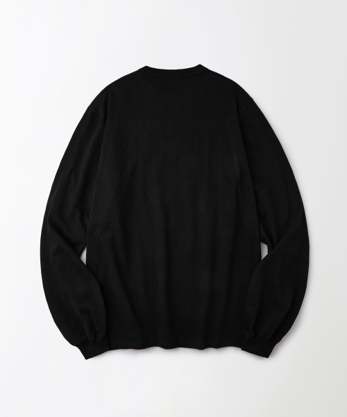 OUTSTANDING（アウトスタンディング）の「MOT SERIES LONG SLEEVE(ORANGE COUNTY)_BLACK（Tシャツ/カットソー・メンズ・その他・X-LARGE/LARGE/MEDIUM）」の2枚目の写真