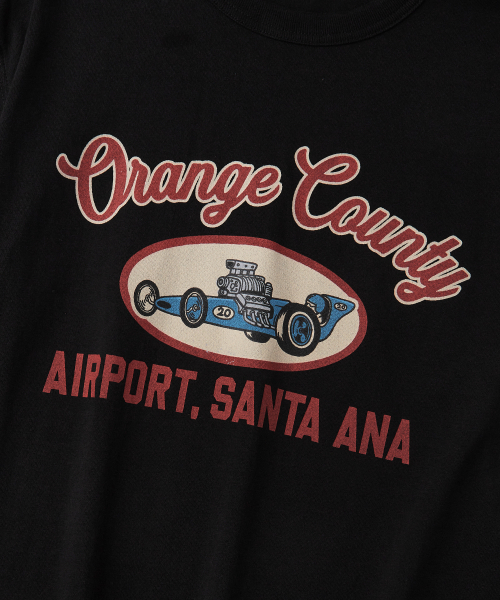 OUTSTANDING（アウトスタンディング）の「MOT SERIES LONG SLEEVE(ORANGE COUNTY)_BLACK（Tシャツ/カットソー・メンズ・その他・X-LARGE/LARGE/MEDIUM）」の4枚目の写真