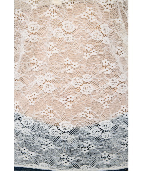 MOUSSY（マウジー）の「ES HENRY NECK LACE トップス（Tシャツ/カットソー・レディース・ライトブルー/ブラウン/ブラック/ホワイト・1/2）」の17枚目の写真