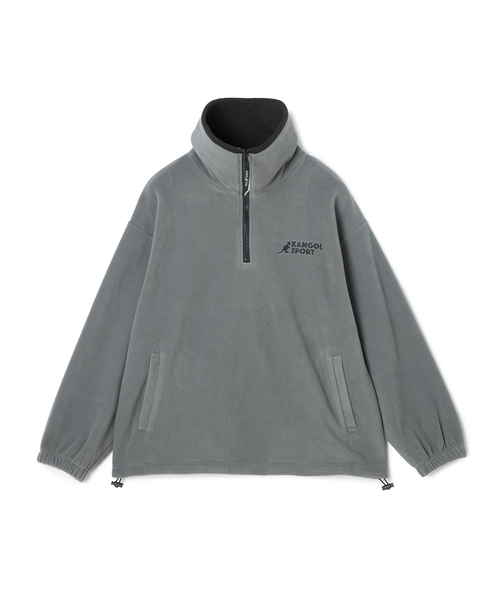 KANGOL SPORT(カンゴールスポーツ)の「【KANGOL SPORT】ドロストフリースハーフジッププルオーバー(その他トップス・レディース・レッド/グレー/ブラック・LL/L/M)」の13枚目の写真