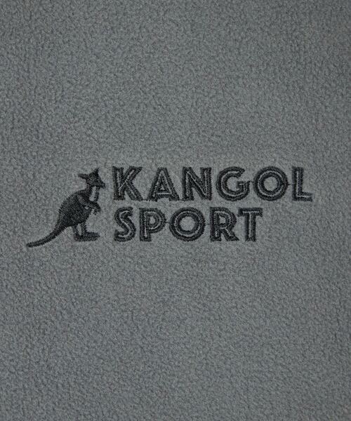 KANGOL SPORT(カンゴールスポーツ)の「【KANGOL SPORT】ドロストフリースハーフジッププルオーバー(その他トップス・レディース・レッド/グレー/ブラック・LL/L/M)」の19枚目の写真