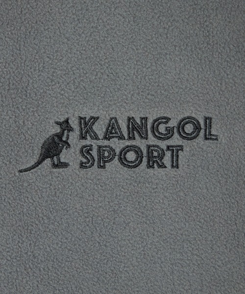 KANGOL SPORT(カンゴールスポーツ)の「【KANGOL SPORT】ドロストフリースハーフジッププルオーバー(その他トップス・レディース・レッド/グレー/ブラック・LL/L/M)」の9枚目の写真