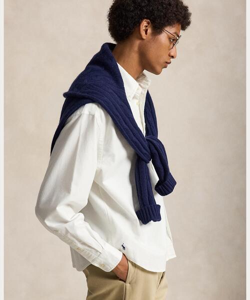 POLO RALPH LAUREN（ポロ ラルフ ローレン）の「オックスフォード ビッグ シャツ（シャツ/ブラウス・メンズ・ホワイト・XS/XL/L/M/S）」の6枚目の写真